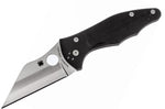 Couteau pliant Spyderco Yojimbo 2 C85GP2 Wharncliffe manche G10 noir 11,4cm