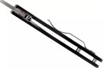 Couteau pliant Spyderco Yojimbo 2 C85GP2 Wharncliffe manche G10 noir 11,4cm