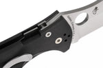 Couteau pliant Spyderco Yojimbo 2 C85GP2 Wharncliffe manche G10 noir 11,4cm