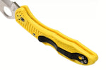 Couteau pliant Spyderco Salt 2 C88SYL2 à lame dentée manche en nylon/fibre de verre 10,8cm