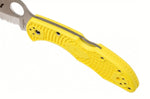 Couteau pliant Spyderco Salt 2 C88SYL2 à lame dentée manche en nylon/fibre de verre 10,8cm