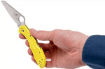 Couteau pliant Spyderco Salt 2 C88SYL2 à lame dentée manche en nylon/fibre de verre 10,8cm