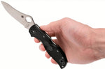 Couteau pliant Spyderco Stretch 2 C90PBK2 manche en nylon/fibre de verre noir 12cm