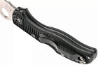 Couteau pliant Spyderco Stretch 2 C90PBK2 manche en nylon/fibre de verre noir 12cm