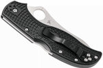 Couteau pliant Spyderco Stretch 2 C90PBK2 manche en nylon/fibre de verre noir 12cm