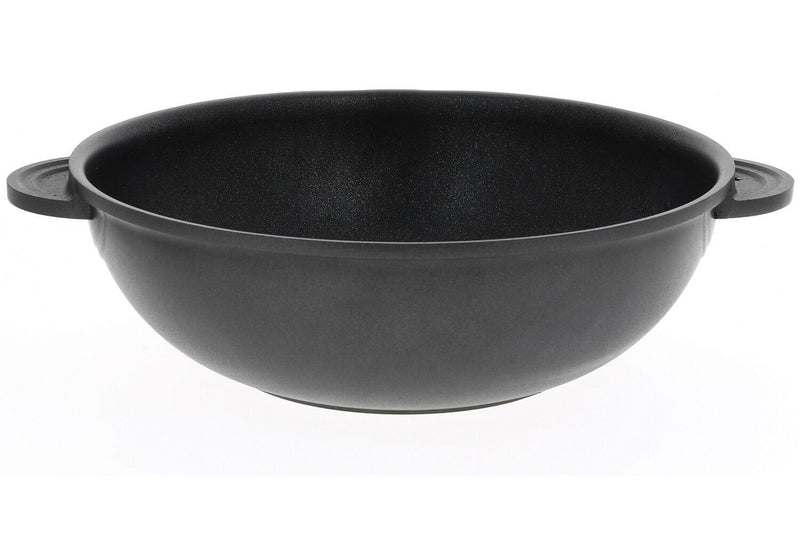 Wok en fonte d'aluminium De Buyer Choc Extreme ø32cm à 2 anses