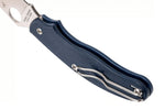 Couteau pliant Spyderco UK Penknife C94PDBL manche en nylon/fibre de verre bleu foncé 10cm