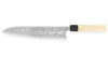 Couteau de chef japonais artisanal Masakage Shimo 24cm Shirogami