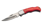 Couteau pliant Herbertz 593808 manche pakkawood rouge et rivets laiton 8cm