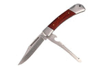 Couteau pliant multifonction Herbertz 214313 manche pakkawood marron 8cm