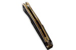 Couteau pliant CIVIVI Statera C901A manche en G10/fibre de carbone marron et noir 11,7cm