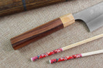 Couteau de chef japonais artisanal Yoshimi Kato AS Nashiji 24cm