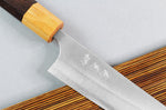 Couteau ko-bunka japonais artisanal Yoshimi Kato AS Nashiji 13,5cm