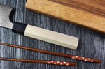 Couteau de chef japonais artisanal Masakage Shimo 24cm Shirogami