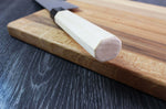 Couteau de chef japonais artisanal Masakage Shimo 24cm Shirogami