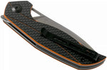 Couteau pliant CIVIVI Anthropos C903A manche en G10/fibre de carbone orange et noir 10,6cm