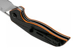 Couteau pliant CIVIVI Anthropos C903A manche en G10/fibre de carbone orange et noir 10,6cm