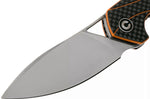 Couteau pliant CIVIVI Anthropos C903A manche en G10/fibre de carbone orange et noir 10,6cm
