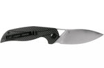 Couteau pliant CIVIVI Anthropos C903C manche en G10/fibre de carbone tout noir 10,6cm