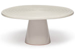 Plateau de présentation 25cm Dutch Deluxes en céramique blanche