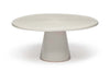 Plateau de présentation ø20cm Dutch Deluxes en céramique blanche