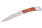 Couteau pliant Herbertz 223312 manche pakkawood marron clair avec double mitre 12,5cm
