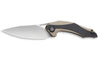 Couteau pliant CIVIVI Plethiros en G10/fibre de carbone 11,2cm - Marron