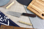 Couteau bunka japonais artisanal Masakage Kumo 16,5cm damas 63 couches