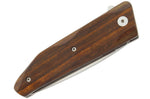 Couteau pliant artisanal Salamandra Hela manche cocobolo 11cm + étui