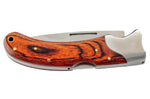 Couteau pliant Herbertz 591312 manche pakkawood orange 11,5cm