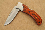 Couteau pliant Herbertz 591312 manche pakkawood orange 11,5cm