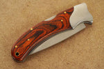 Couteau pliant Herbertz 591312 manche pakkawood orange 11,5cm