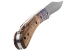 Couteau pliant Herbertz 595511 revêtement titane manche zebrawood à motif 11cm