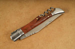 Couteau pliant Laguiole Herbertz 231112 manche bois de cognassier 12cm + tire-bouchon