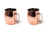 Coffret Quai Sud "Moscow Mule" Bio + 2 tasses en inox plaqué cuivre