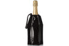 Rafraîchissoir à champagne Vacu Vin noir