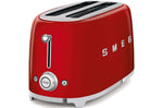Toaster Smeg 2 tranches longues années 50 - Rouge