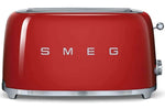 Toaster Smeg 2 tranches longues années 50 - Rouge