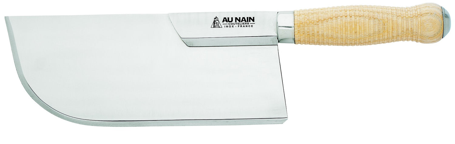 Feuille de boucher AU NAIN lame 26cm 920Gr manche buis