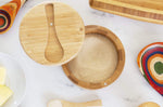 Boîte à sel de Guérande magnétique Totally Bamboo Big Dipper avec cuillère