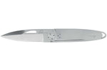 Couteau pliant Perceval Le T45 manche 10,5 cm tout inox
