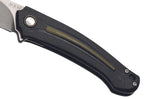 Couteau pliant MKM Arvenis By FOX Knives MK.FX01MGGR manche en G10 noir/Alu vert 12cm + étui