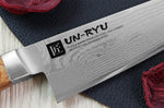 Couteau de chef japonais Shimomura Un-Ryu 17cm damas 33 couches