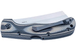Couteau pliant Herbertz 598612 lame en couperet et manche bicolore en G10 11,5cm