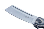 Couteau pliant Herbertz 598612 lame en couperet et manche bicolore en G10 11,5cm