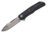 Couteau pliant MKM Clap By LionSteel MK.LS01C manche en fibre de carbone 11cm + étui