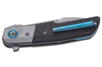 Couteau pliant MKM Clap By LionSteel MK.LS01CT manche en fibre de carbone/titanium 11cm + étui