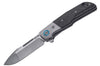 Couteau pliant MKM Clap By LionSteel MK.LS01CT manche en fibre de carbone/titanium 11cm + étui