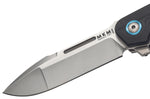 Couteau pliant MKM Clap By LionSteel MK.LS01GBK manche en G10 noir 11cm + étui