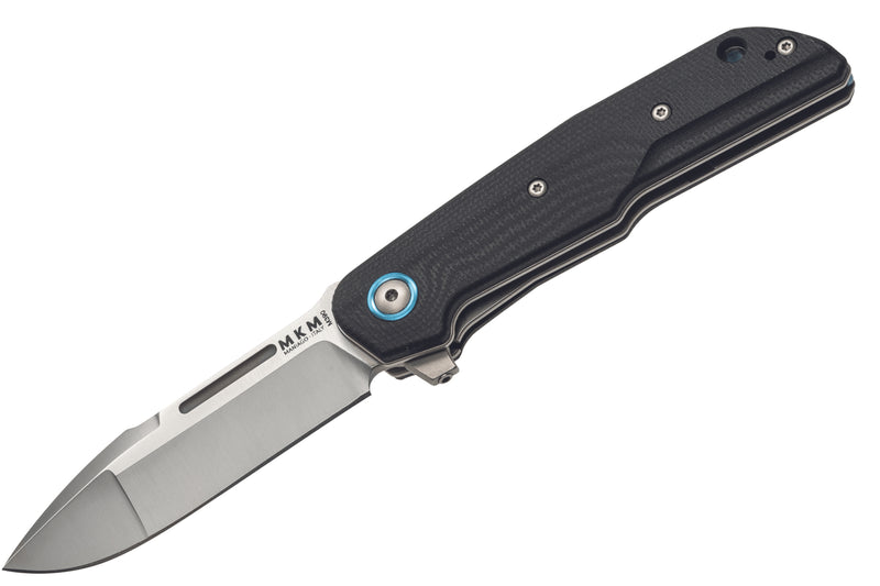 Couteau pliant MKM Clap By LionSteel MK.LS01GBK manche en G10 noir 11cm + étui